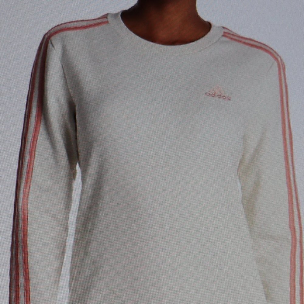 Adidas Essentials 3-Stripes Fleece Sweatshirt Size L